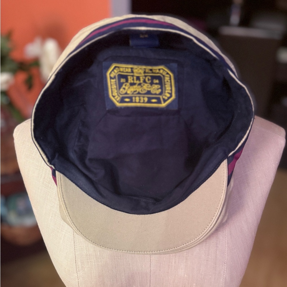 Vintage Rugby Ralph Lauren Drivers Cap - Picture 7 of 7